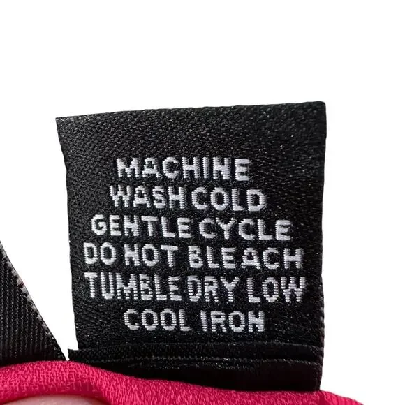 Maggie Barnes Pink Floral Watercolor Lined Elastic Waist Midi Skirt Size 1X - Picture 6 of 6